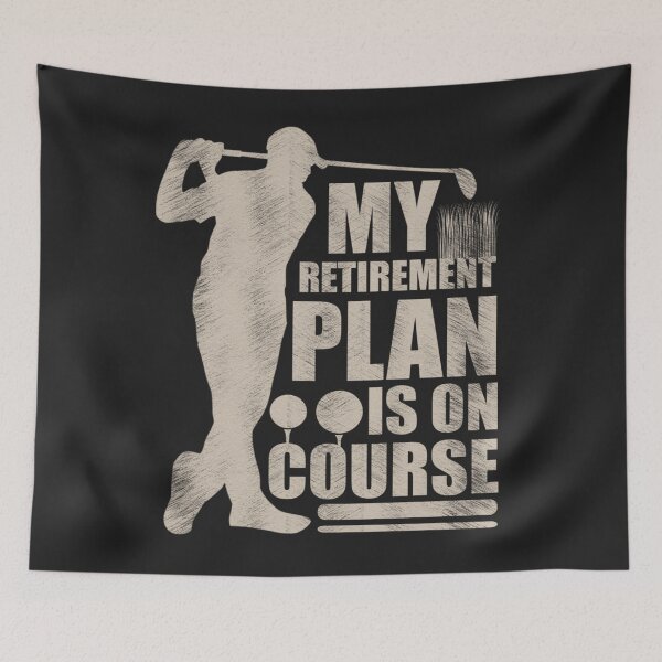 Item preview, My Retirement Plan Is On Course Gift For Husband designed and sold by LacyOrn.