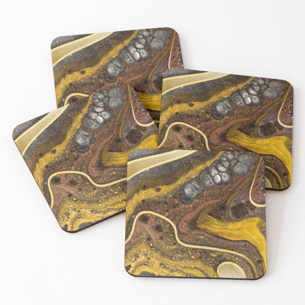 Item preview, Gold Brown Stone Marble designed and sold by ZaydounStark.