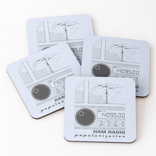 Item preview, HAM Radio Popularization (dark-grey lines) designed and sold by tuzlay.