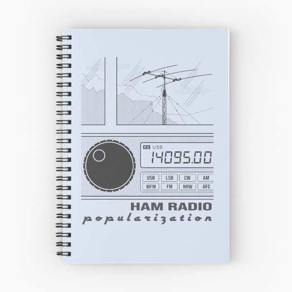 Item preview, HAM Radio Popularization (dark-grey lines) designed and sold by tuzlay.