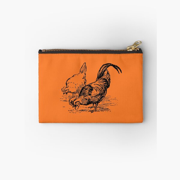 Item preview, Two Chickens on Orange designed and sold by katiekendall.