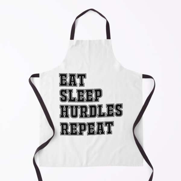 Item preview, Eat Sleep Hurdles Repeat designed and sold by MaeAlfred.