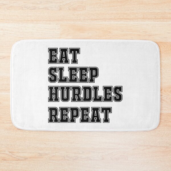 Item preview, Eat Sleep Hurdles Repeat  designed and sold by MaeAlfred.