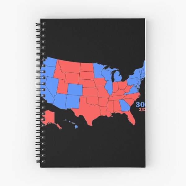 Item preview, Electoral College Map 2020 with Numbers designed and sold by ReneFeil.