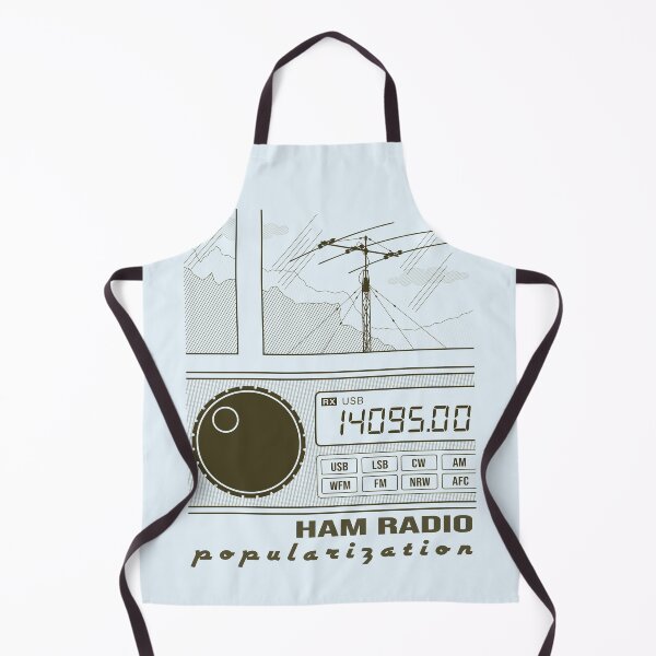 Item preview, HAM Radio Popularization (dark-brown lines) designed and sold by tuzlay.