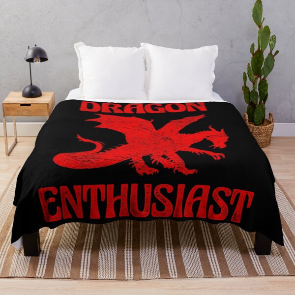 Item preview, Dragon Enthusiast Retro Vintage Grunge designed and sold by WPahat.