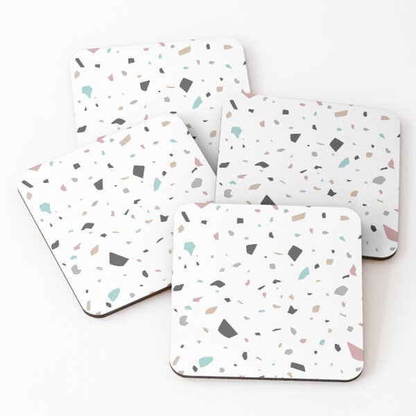 Item preview, Terrazzo grey & pastels  designed and sold by AliceaAngelique.
