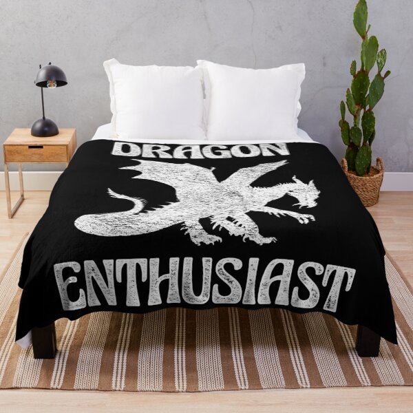 Item preview, Dragon Enthusiast Retro Vintage Grunge designed and sold by WPahat.