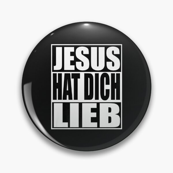 Item preview, Jesus Hat Dich Lieb German Christian Premium T-Shirt designed and sold by Lukifo-Tender.