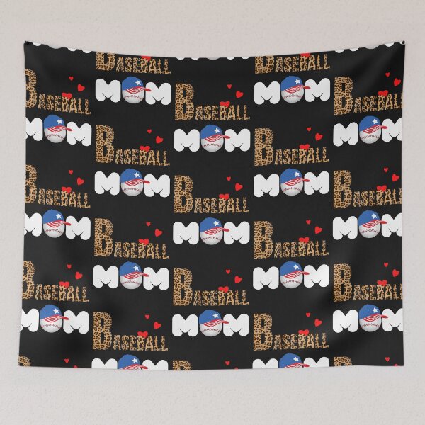 Item preview, BASEBALL MOM, LEOPARD BASEBALL MOM designed and sold by R B Chrystal.