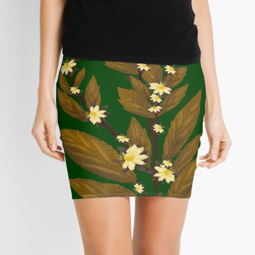 Being an Herbalist is My Superpower Mini Skirt