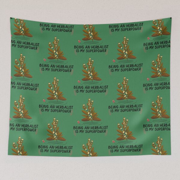 Item preview, Being an Herbalist is My Superpower designed and sold by CozyCoveDesigns.