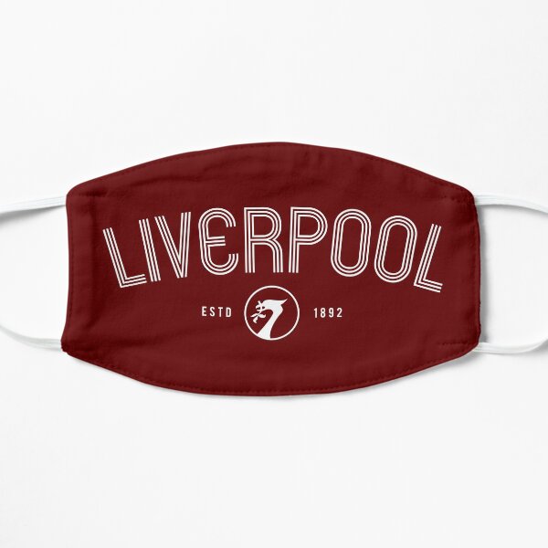 Liverpool FC Typography Flat Mask