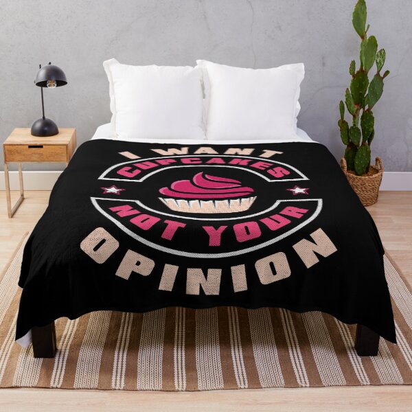 Item preview, I Want Cupcakes Not Your Opinion Muffin Baking Confectionery designed and sold by ShopTheStyle.