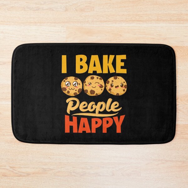 Item preview, I Bake People Happy Cute Cookies Baking Confectionery designed and sold by ShopTheStyle.