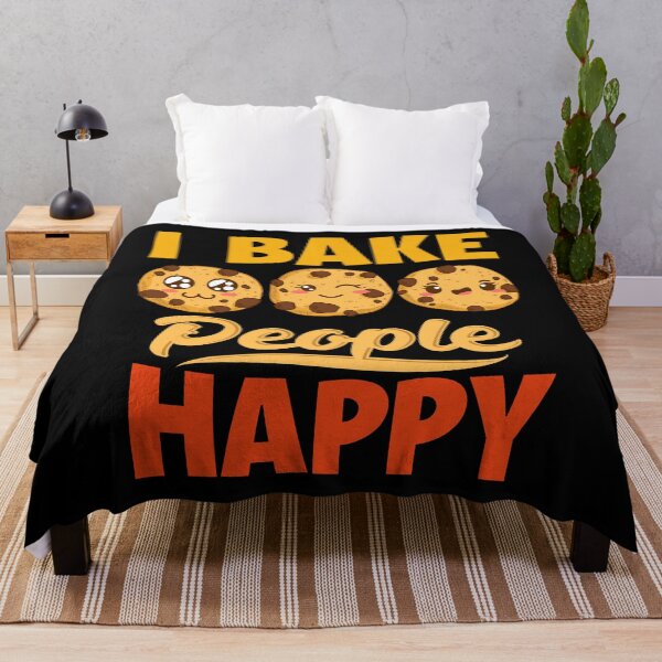 Item preview, I Bake People Happy Cute Cookies Baking Confectionery designed and sold by ShopTheStyle.