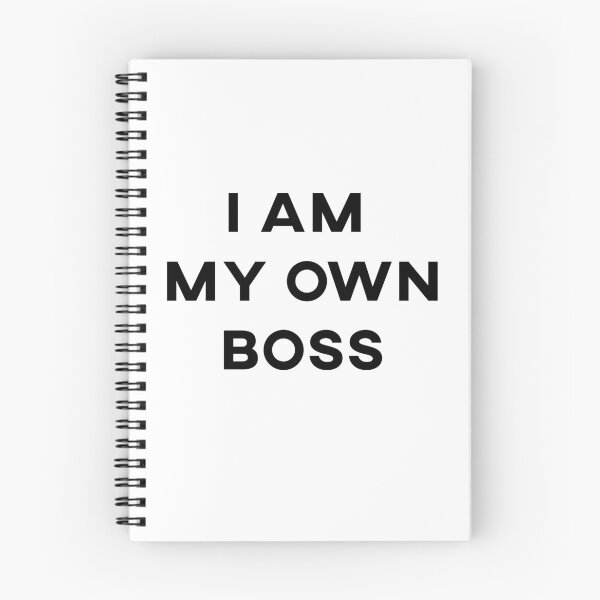 Item preview, I Am My Own Boss designed and sold by JirfHend.