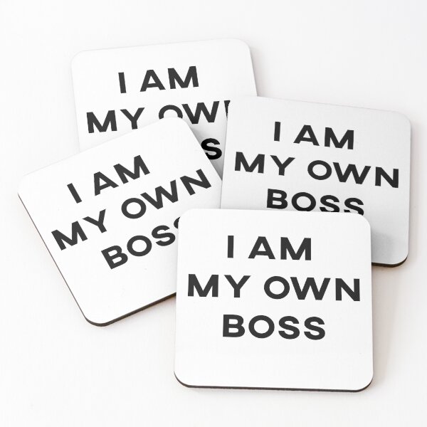 Item preview, I Am My Own Boss designed and sold by JirfHend.