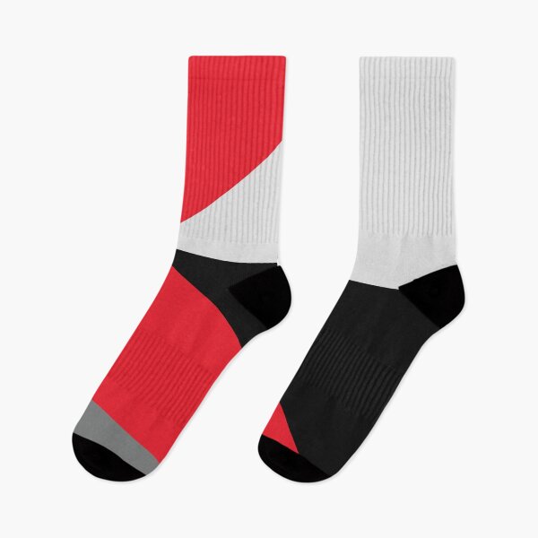 Item preview, Red And Black Rays, Minimalist Abstract Triangles designed and sold by Little Idiot.