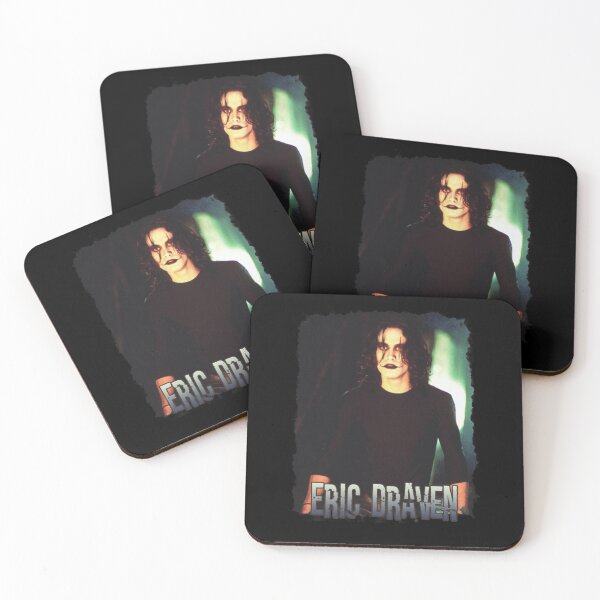 Aperçu de l'œuvre Eric Draven Grunge Modifier The Crow 1994 Brandon Lee Acteur Portrait créée et vendue par ReneFeil.