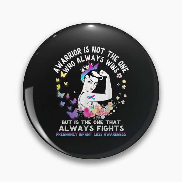 Item preview, Pregnancy Infant Loss Awareness For Warrior T-Shirt designed and sold by Lukifo-Tender.