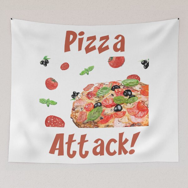Item preview, Pizza Attack! designed and sold by Legit Hooligan.