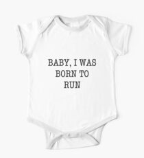 Born To Run One Piece - Short Sleeve