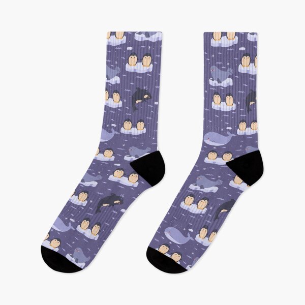 Item preview, cute antarctic animals designed and sold by burbura.