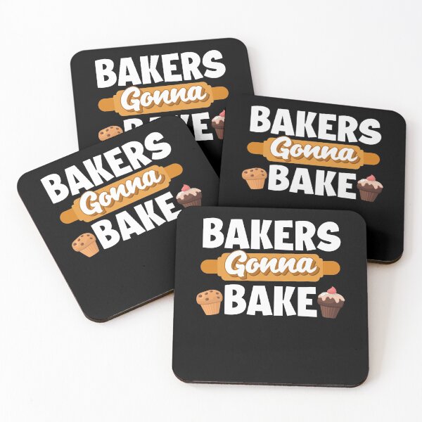 Item preview, Bakers Gonna Bake Baking Confectionery Cupcake Muffin Funny designed and sold by ShopTheStyle.