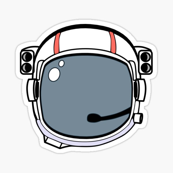 Astronaut Helmet Sticker By Thebeststore Redbubble - astronaut helmet roblox sticker