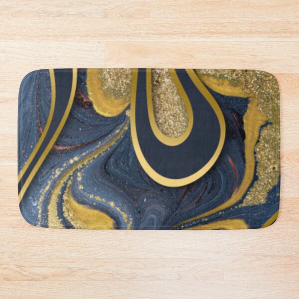 Item preview, Gold Blue Chocolate Marble designed and sold by ZaydounStark.