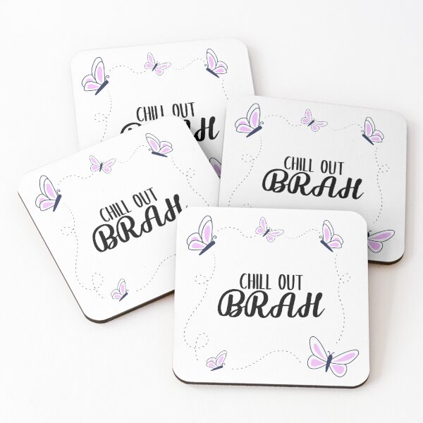 Item preview, Chill out brah calm down and be cool designed and sold by Marguerite Faure.