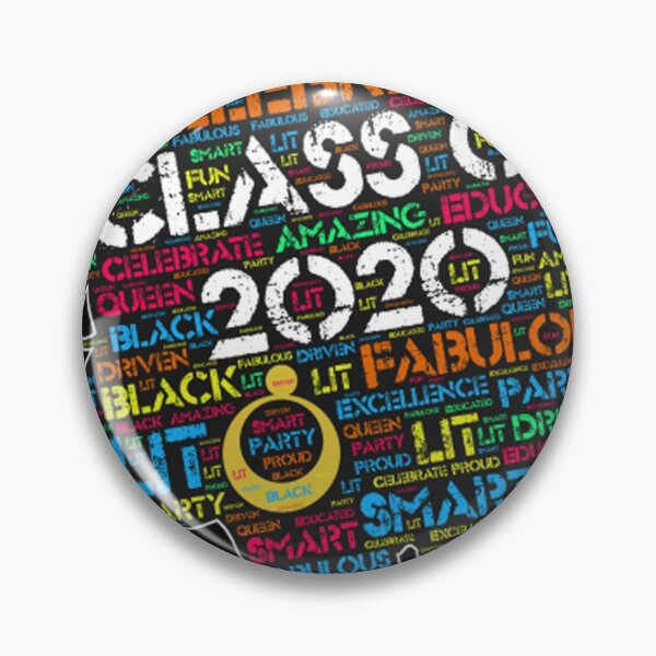 Item preview, Class of 2020 Words in Afro designed and sold by FloresClifton.