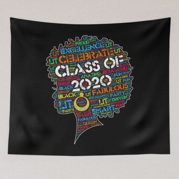 Item preview, Class of 2020 Words in Afro designed and sold by FloresClifton.