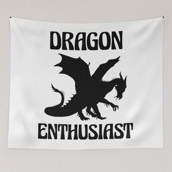 Item preview, Dragon Enthusiast Retro Vintage designed and sold by WPahat.