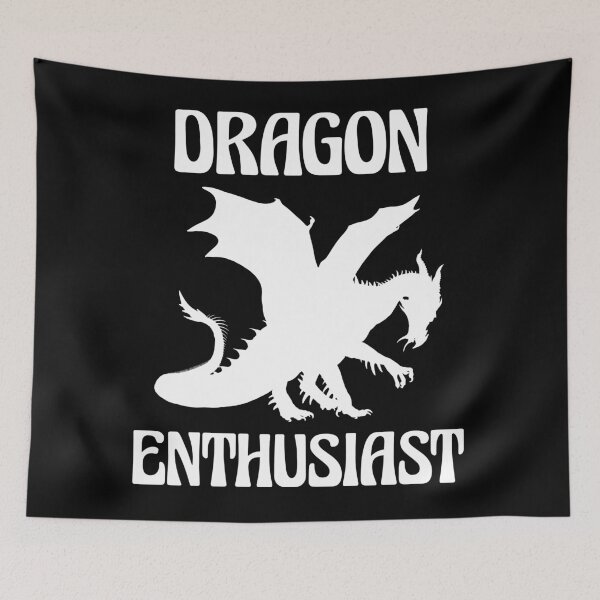 Item preview, Dragon Enthusiast Retro Vintage designed and sold by WPahat.