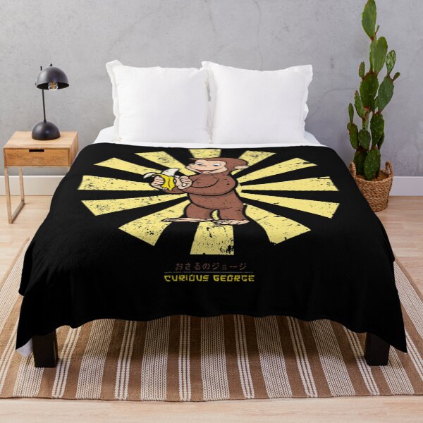 Item preview, Curious George Retro Japanese designed and sold by GeorgeFan.