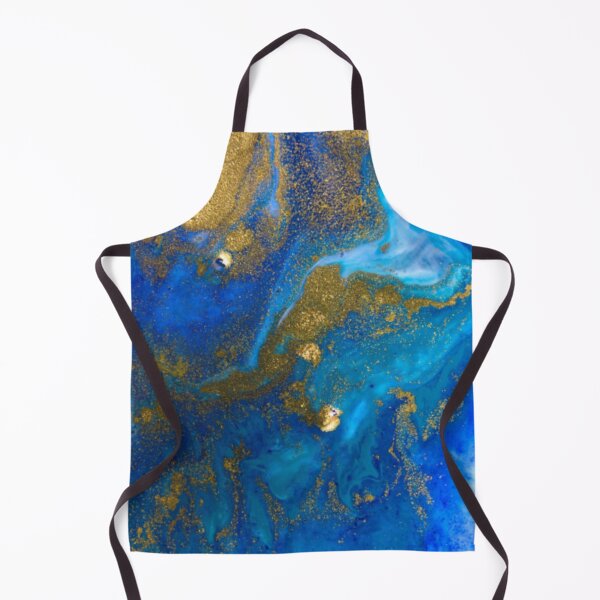 Item preview, Gold Blue Marbling Marble designed and sold by ZaydounStark.