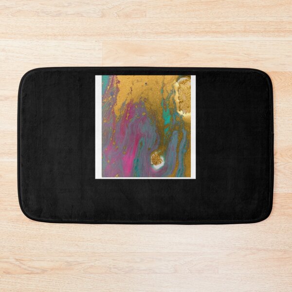Item preview, Gold Green Pink Marble designed and sold by WEARPARTS.