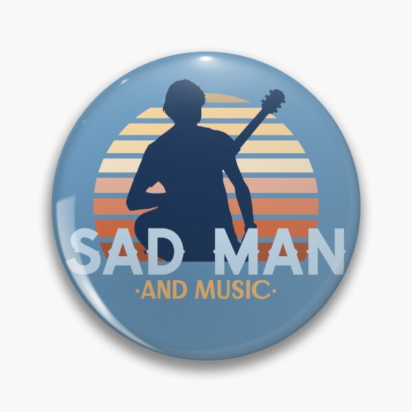 Item preview, Sad Man And Music designed and sold by magna-aranea.