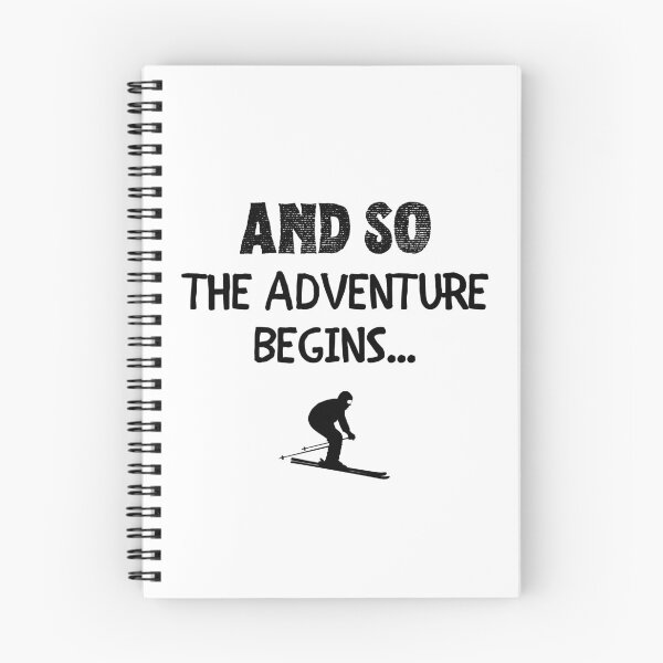 Item preview, Skiing: And so the adventure begins designed and sold by TheGreenGoat.