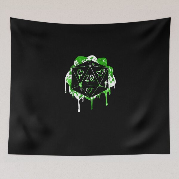 Item preview, Stealth Neutrois Pride Dice Print designed and sold by WEARPARTS.
