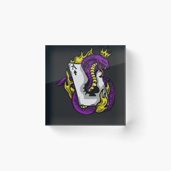 Item preview, Snake Cobra Fire Purple Yellow designed and sold by RyszardWoznia.