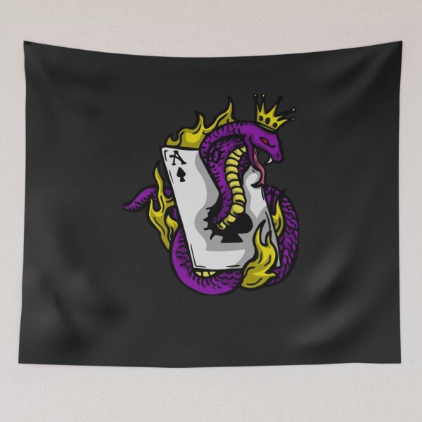 Item preview, Snake Cobra Fire Purple Yellow designed and sold by RyszardWoznia.