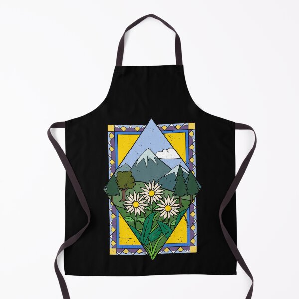 Item preview, Hippie Mountain Nature Wildflower Mushroom Design designed and sold by Tom2468.