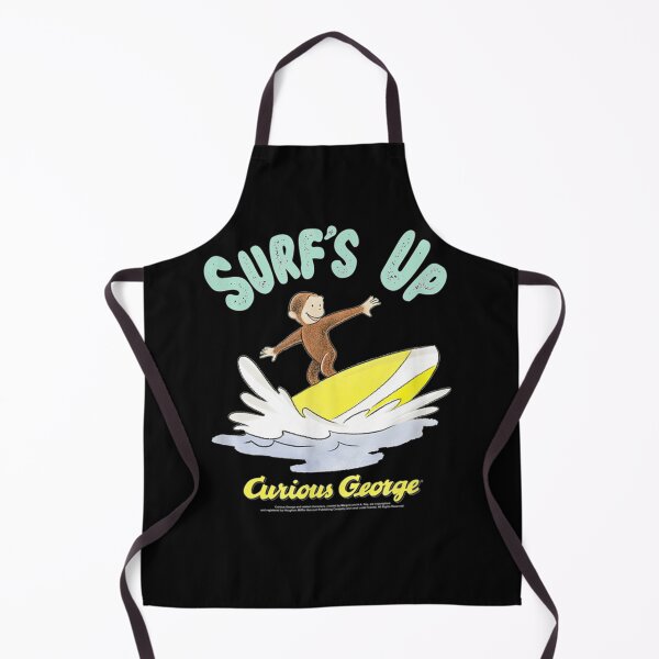 Item preview, Curious George Surfs Up Surfing Portrait designed and sold by GeorgeFan.