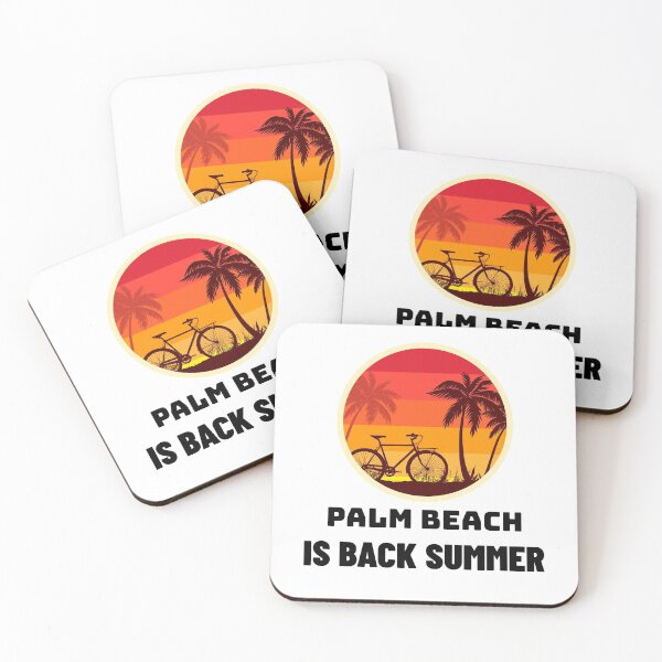 Item preview, Palm Beach Is Back Summer designed and sold by formylovelydog.