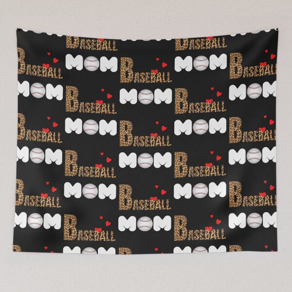 Item preview, BASEBALL MOM, LEOPARD BASEBALL MOM designed and sold by R B Chrystal.