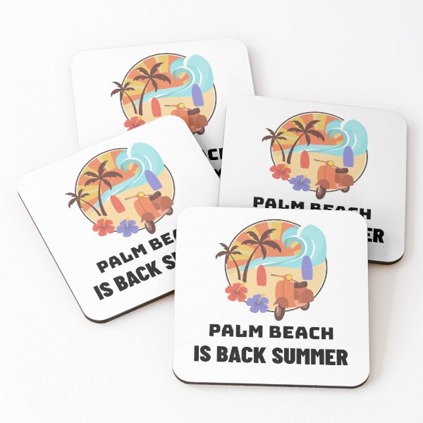 Item preview, Palm Beach Is Back Summer designed and sold by formylovelydog.
