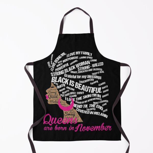 Item preview, Strong Black Woman With Afro Natural Hair Queens Are Born In November designed and sold by FloresClifton.